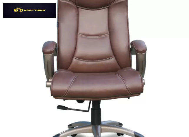 Ghế lãnh đạo có đệm tựa bọc da SG912